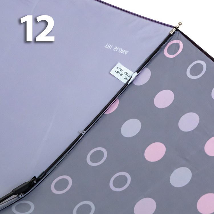 Зонт Три Слона L-3121 (D/25) 18757 Горошины, Сиреневый