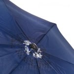Зонт женский Doppler 744146528 01 14906 Графические узоры на синем