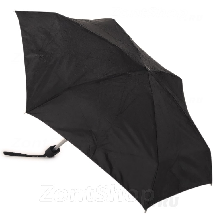 Зонт в сумку Fulton L500 001 Черный, механика