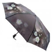 Зонт женский Zest 24665 6990 Цветы на сером