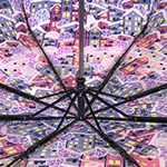 Зонт женский Airton 3535 10108 Сказочные домики