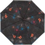 Зонт женский Doppler 7441465B01 Fiber Magic Barcelona 13489 Сновидение черный
