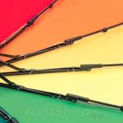 Зонт женский ArtRain 3932 (16821) Радужный хлястик бордовый
