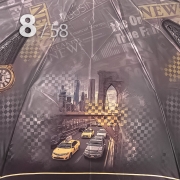 Зонт Три Слона L3835-U (135) 15292 Нью-Йорк, женский (сатин)