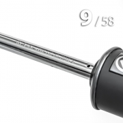 Зонт Три Слона M-8909 Черный, мужской (гладкая ручка)