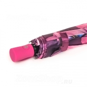 Зонт женский DripDrop 998 (14556) Дыхание природы розовый (сатин)