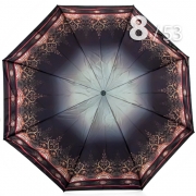 Зонт Три Слона L-4822 (A) 18484 Узор в позолоте, компактный облегченный