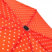 Зонт женский DripDrop 988 (16587) Горох Оранжевый