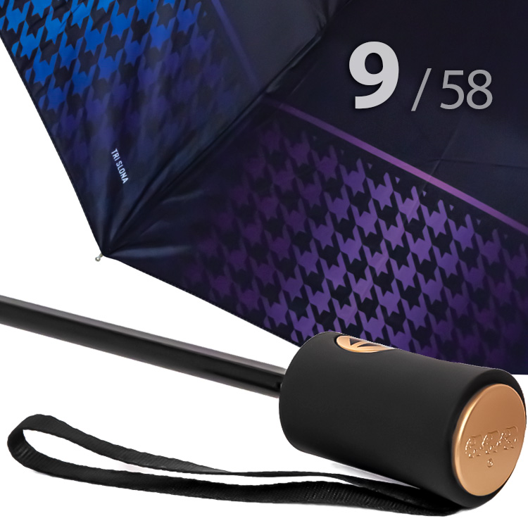 Зонт Три Слона L-3992 (B) 18081 Гусиная лапка фиолетовый