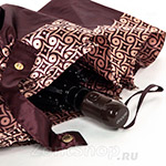 Зонт женский Doppler 74660 FGD 1533 Коричневый (сатин)