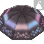Зонт наоборот женский Три Слона 310 (C/JS) 13983 Цветочная вуаль голубой (обратное закрывание)