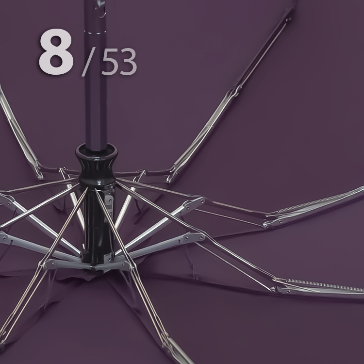 Зонт Три Слона L-4806 (F) 17904 Цветы Фиолетовый, компактный