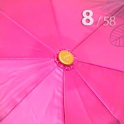 Зонт Три Слона L-3866 (A) 18476 Цветы Кошка ярко-розовый