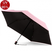 Зонт Knirps U.200 ROSE WITH BLACK (UV Protection 95%) 1800