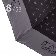 Зонт Три Слона L-4808 (A) TC 18126 Черный, компактный