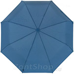 Зонт женский FunnyRain FR310 (4) 11555 Однотонный Голубой