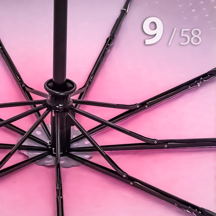 Зонт Три Слона L-3991 (D) 18052 Горох Розовый