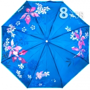 Зонт Три Слона L-3825 (R) 18532 Голубые ирисы (сатин)