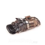 Зонт женский H.DUE.O H123/BE (11) 13999 Клетка Бежевый