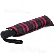 Зонт женский DripDrop 988 (17514) Полоса Черный