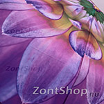 Зонт женский Три Слона 115 6319 Фиолетовый (Цветочная Серия)