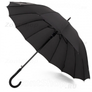 Зонт трость DINIYA 2212 Черный в чехле