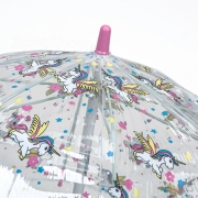 Зонт детский прозрачный Fulton C605 4181 Единорог