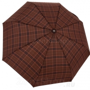 Зонт PIERRE VAUX 1842 06 клетка коричневый