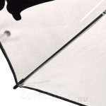 Зонт трость женский H.DUE.O H431 11770 Кошки Прозрачный