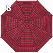 Зонт Три Слона L-3803 (K) 11571 Клетка Красный