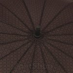 Зонт трость для двоих Trust 19968 (15072) Геометрия, Коричневый