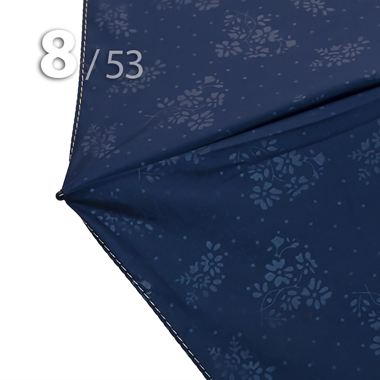 Зонт Три Слона L-4806 (F) 17906 Цветы Синий, компактный