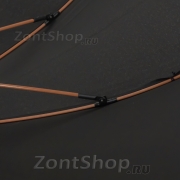Трость зонт MZ-60-L (1) HELPER 2 в 1 Черный