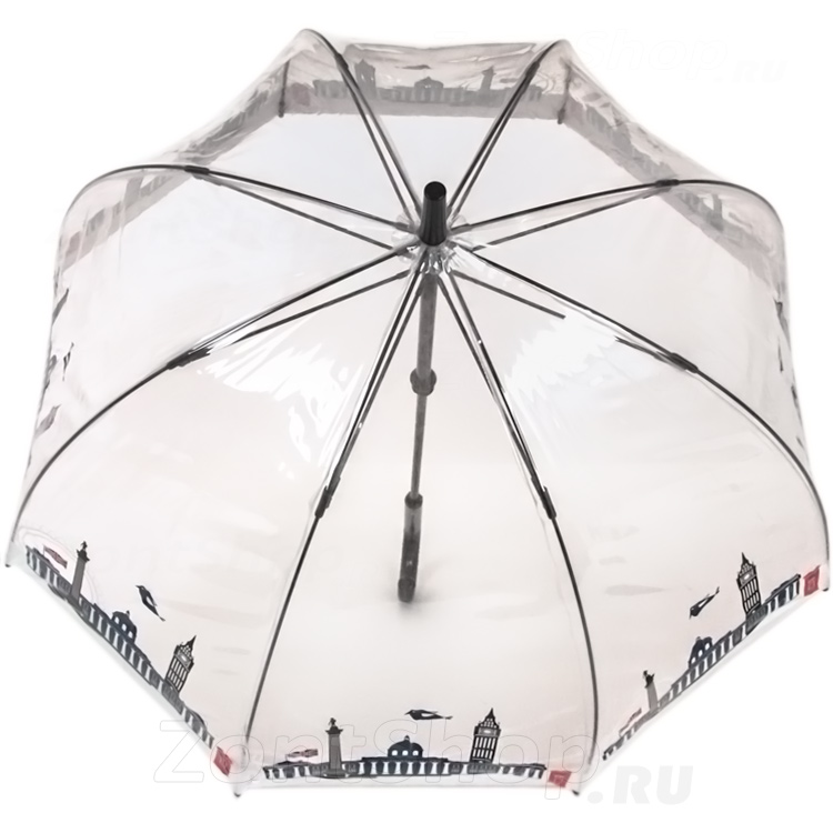 Зонт трость Fulton L848 3415 (National Gallery Skyline), прозрачный