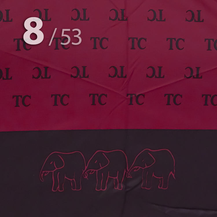 Зонт Три Слона L-4808 (A) TC 18124 Бордовый, компактный