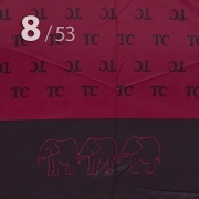 Зонт Три Слона L-4808 (A) TC 18124 Бордовый, компактный