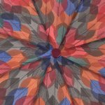 Зонт женский Airton 3512 13685 Мозаика из листьев