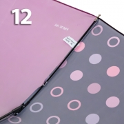 Зонт Три Слона L-3121 (D/25) 18760 Горошины, Розовый