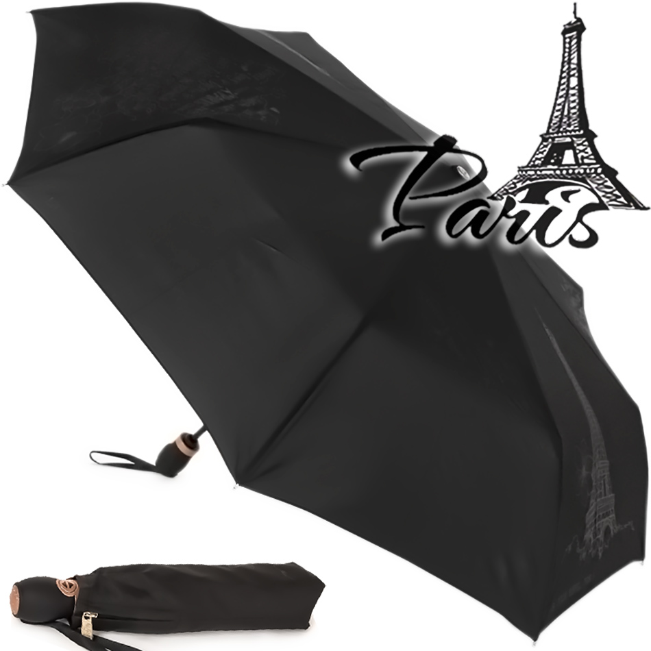 Зонт Три Слона L-3898 (A) 14998 Париж черный