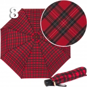 Зонт Три Слона L-3803 (K) 11571 Клетка Красный