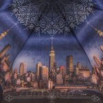 Зонт женский Три Слона 361 (H) 11855 Вечер в Нью-Йорке