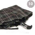 Зонт AMEYOKE OK70-10CH (17) Клетка, Черный