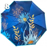 Зонт Три Слона L-3854 (A) 18764 Цветы, Синий (сатин)