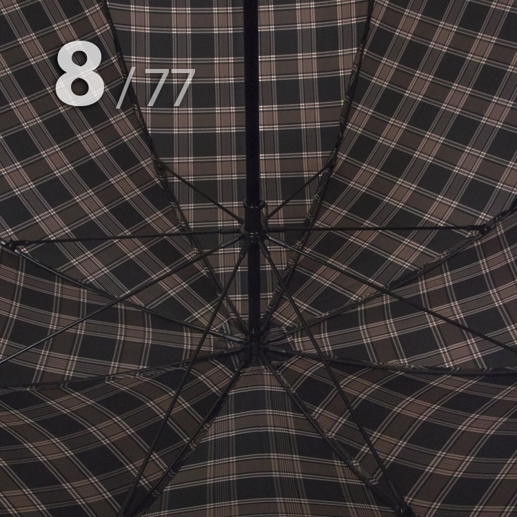 Зонт трость Три Слона 1771 11865 Клетка, мужской