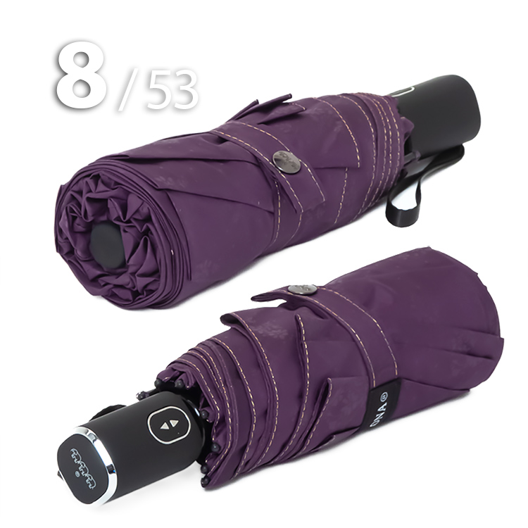 Зонт Три Слона L-4806 (F) 17904 Цветы Фиолетовый, компактный