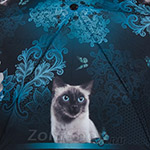 Зонт женский Три Слона L4660 11330 Сиамский кот