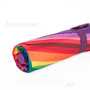 Зонт женский Diniya 2771 (16859) Радуга, фиолетовый чехол, автомат