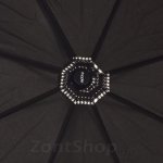 Зонт женский Doppler 7441465 G26 13590 Черный орнамент кант