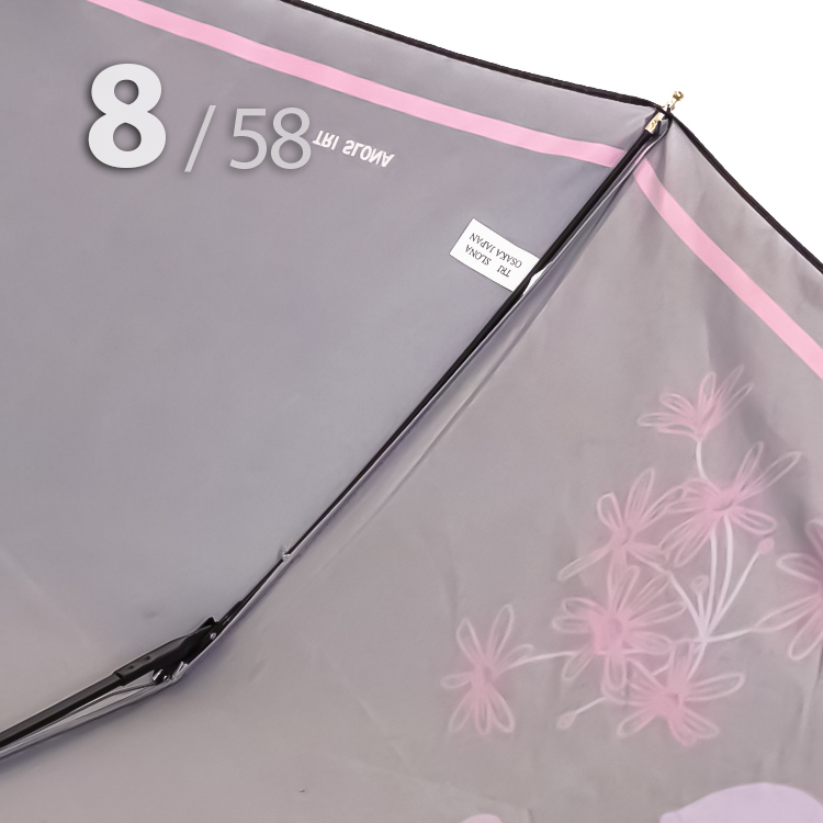 Зонт Три Слона L-3851 (C) 18034 Хризантемы Сиреневый