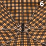 Зонт женский H.DUE.O H224 (07) 14663 Клетка Желтый
